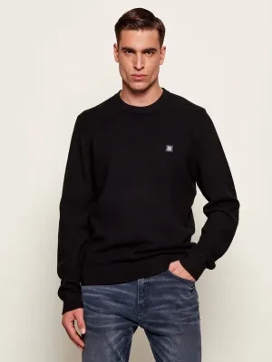 HUGO Sweter Setal | Regular Fit | z dodatkiem wełny