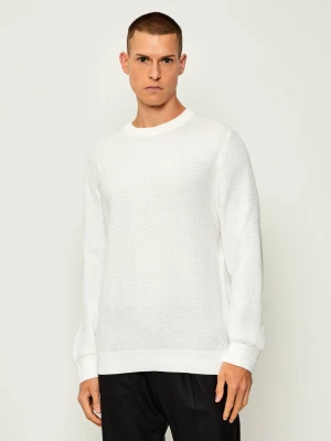 HUGO Sweter Simo | Regular Fit biały