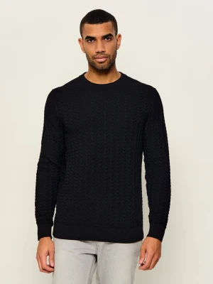 HUGO Sweter Simond | Regular Fit czarny