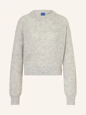 Hugo Sweter Slogerynna Z Dodatkiem Alpaki grau