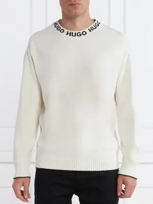 HUGO Sweter Smarlo | Oversize fit