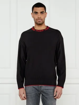 HUGO Sweter Smarlo | Oversize fit