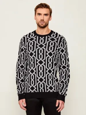 HUGO Sweter Souvawn | Regular Fit | z dodatkiem wełny