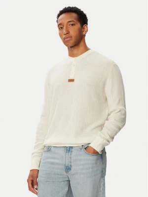 HUGO Sweter Sranger 50566411 Kremowy Relaxed Fit