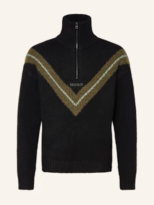 Hugo Sweter Typu Troyer schwarz