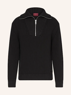 Hugo Sweter Typu Troyer Srigg schwarz