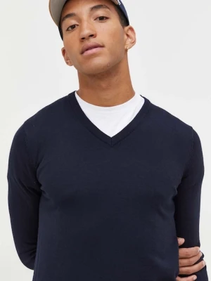 HUGO sweter wełniany San Vredo-M