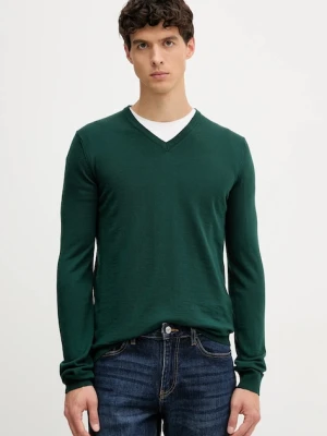 HUGO sweter wełniany San Vredo-M