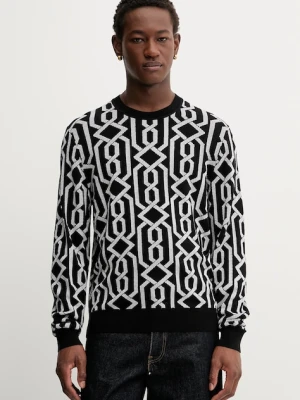 HUGO sweter z domieszką wełny Souvawn