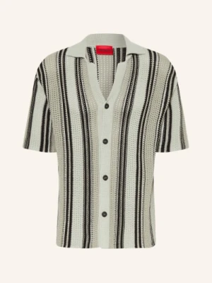 Hugo Sweter Z Dzianiny Seesorn Comfort Fit gruen