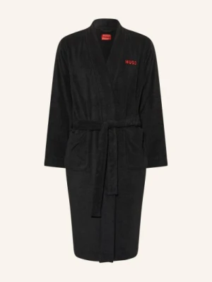 Hugo Szlafrok Męski Terry Gown schwarz