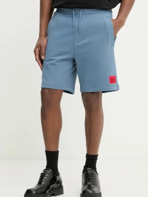 HUGO szorty dresowe męskie bawełniane Diz222