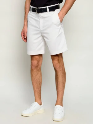 HUGO Szorty chino Genar261S | Slim Fit biały