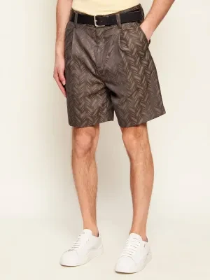 HUGO Szorty Cino262SF1 | Regular Fit | z dodatkiem wełny