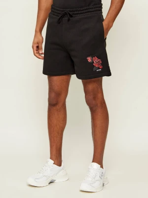 HUGO Szorty Dagety | Relaxed fit czarny