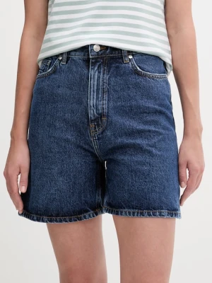 HUGO szorty damskie jeansowe Gelita_2