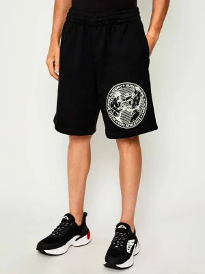 HUGO Szorty Dubox | Relaxed fit czarny