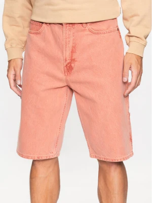 Hugo Szorty jeansowe 50489893 Pomarańczowy Regular Fit