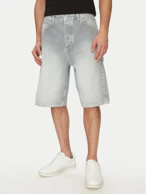 HUGO Szorty jeansowe 50534609 Błękitny Regular Fit Niebieski jasny