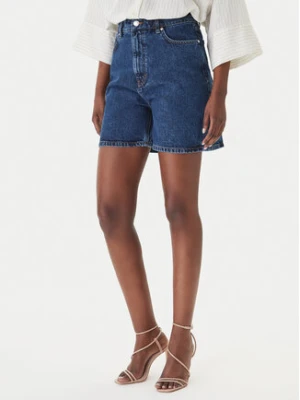 HUGO Szorty jeansowe Gelita_2 50559976 Granatowy Regular Fit