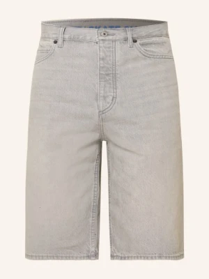 Hugo Szorty Jeansowe Skate Straight Fit grau 035 MEDIUM GREY