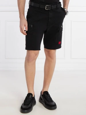 HUGO Szorty Johny232D | Regular Fit czarny