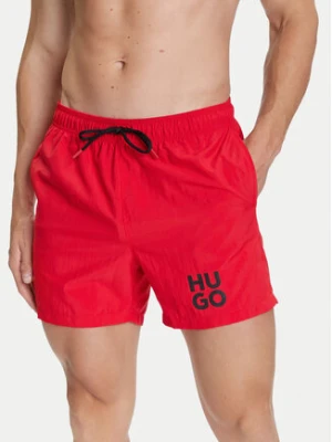 HUGO Szorty kąpielowe Paolo 50545464 Czerwony Regular Fit