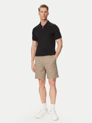 HUGO Szorty materiałowe Genar261S 50567293 Brązowy jasny Slim Fit