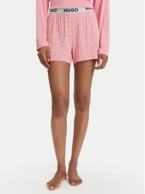 HUGO Szorty piżamowe Unite 50490704 Różowy Relaxed Fit
