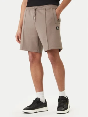 HUGO Szorty sportowe Dimacshort 50562844 Beżowy Regular Fit