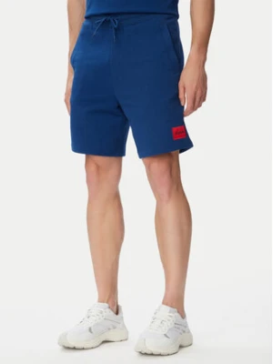 HUGO Szorty sportowe Diz222 50466196 Niebieski jasny Regular Fit