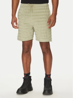 HUGO Szorty sportowe Dutowel 50535289 Zielony Relaxed Fit