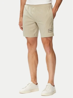 HUGO Szorty sportowe Laze 50525247 Beżowy Regular Fit