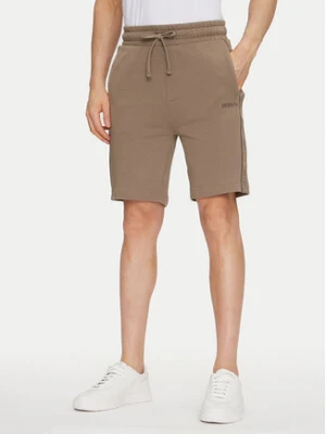 HUGO Szorty sportowe Liam 50540936 Beżowy Regular Fit