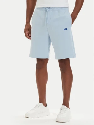 HUGO Szorty sportowe Nasensio 50522364 Niebieski jasny Regular Fit