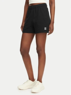 HUGO Szorty sportowe Ninosta 50536943 Czarny Relaxed Fit