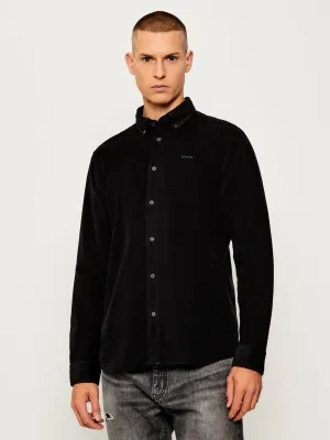 HUGO Sztruksowa koszula Epazo | Straight fit