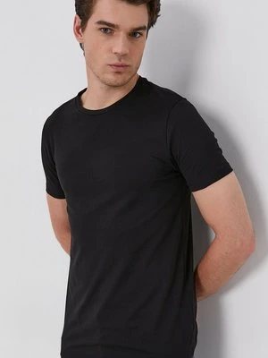 HUGO T-shirt (2-pack) 50325440 męski kolor czarny gładki 50325440