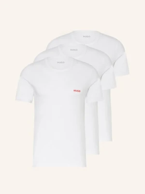 Hugo T-Shirt, 3 Szt. weiss