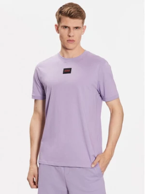 Hugo T-Shirt 50447978 Fioletowy Regular Fit