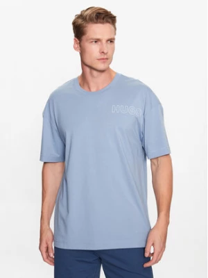 Hugo T-Shirt 50478916 Niebieski Relaxed Fit