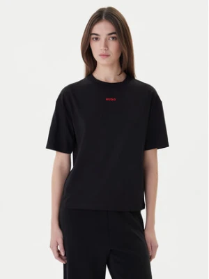 Hugo T-Shirt 50490593 Czarny Relaxed Fit