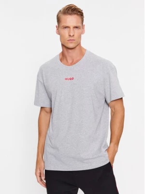 Hugo T-Shirt 50493057 Szary Relaxed Fit