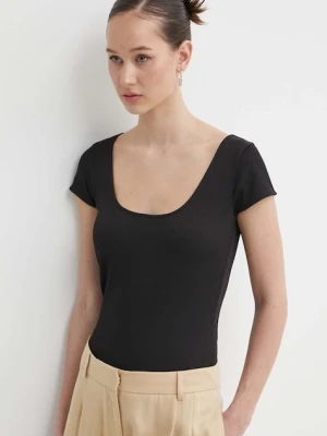 HUGO t-shirt czarny