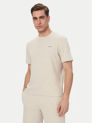 HUGO T-Shirt Austin 50532011 Beżowy jasny Regular Fit