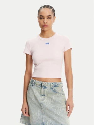 HUGO T-Shirt Baby 50510749 Różowy jasny Slim Fit