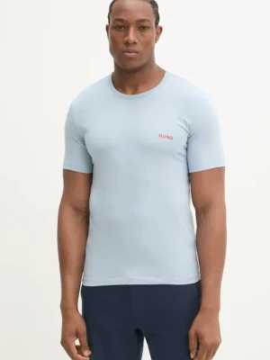 HUGO t-shirt bawełniany 3-pack kolor multicolor z nadrukiem 50532811