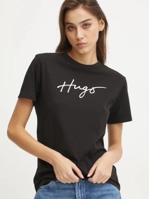 HUGO t-shirt bawełniany