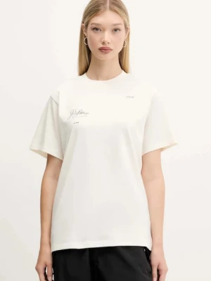 HUGO t-shirt bawełniany damski kolor biały 50545551