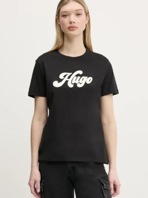HUGO t-shirt bawełniany